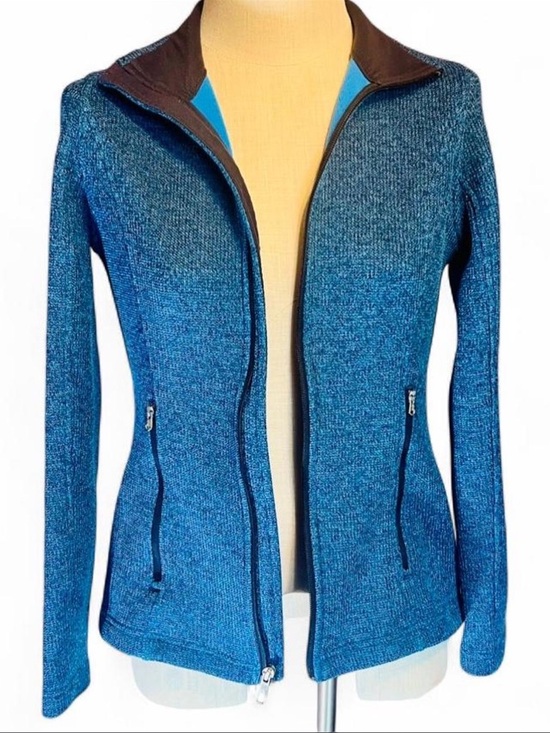 Spyder Jackets & Blazers - 💙 Spyder Heather Blue Endure Full Zip Stryke Fleece Jacket